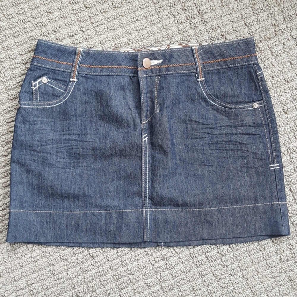 Jean Miniskirt